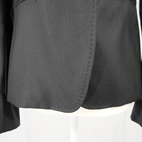 Max Mara Virgin Wool Silk Blended Two Button Blazer - Picture 5 of 10